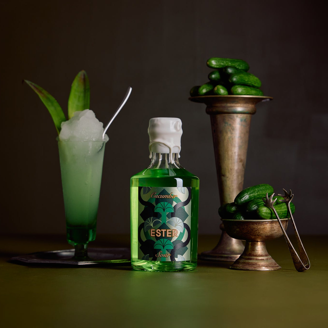 
                  
                    Ester Spirits - Limited Edition Cucumber Sour 19.8% ABV - Bottled Cocktail (700ml)
                  
                