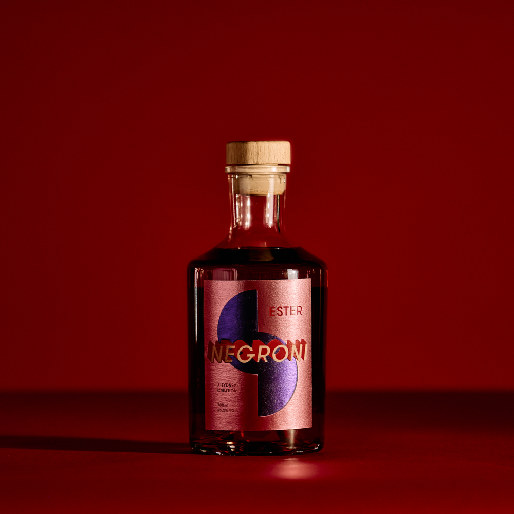 Ester Spirits - Negroni 25.2%ABV - Bottled Cocktail (700ml)