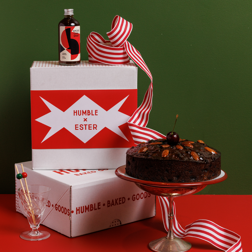 PRE-ORDER: Humble X Ester Christmas Cake + Spiced Cane Spirit (100ml)