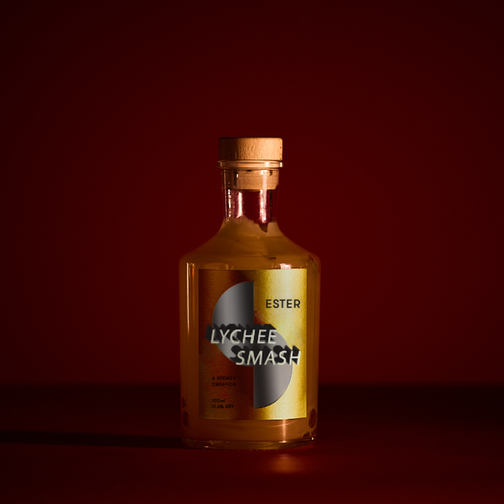 Ester Spirits - Lychee Smash 19.8% ABV - Bottled Cocktail (700ml)